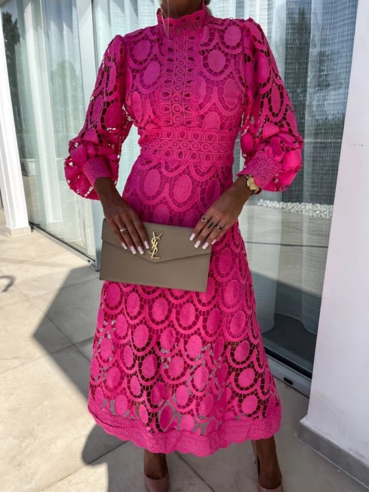 Damska Długa Suknia Wieczorowa | Midi