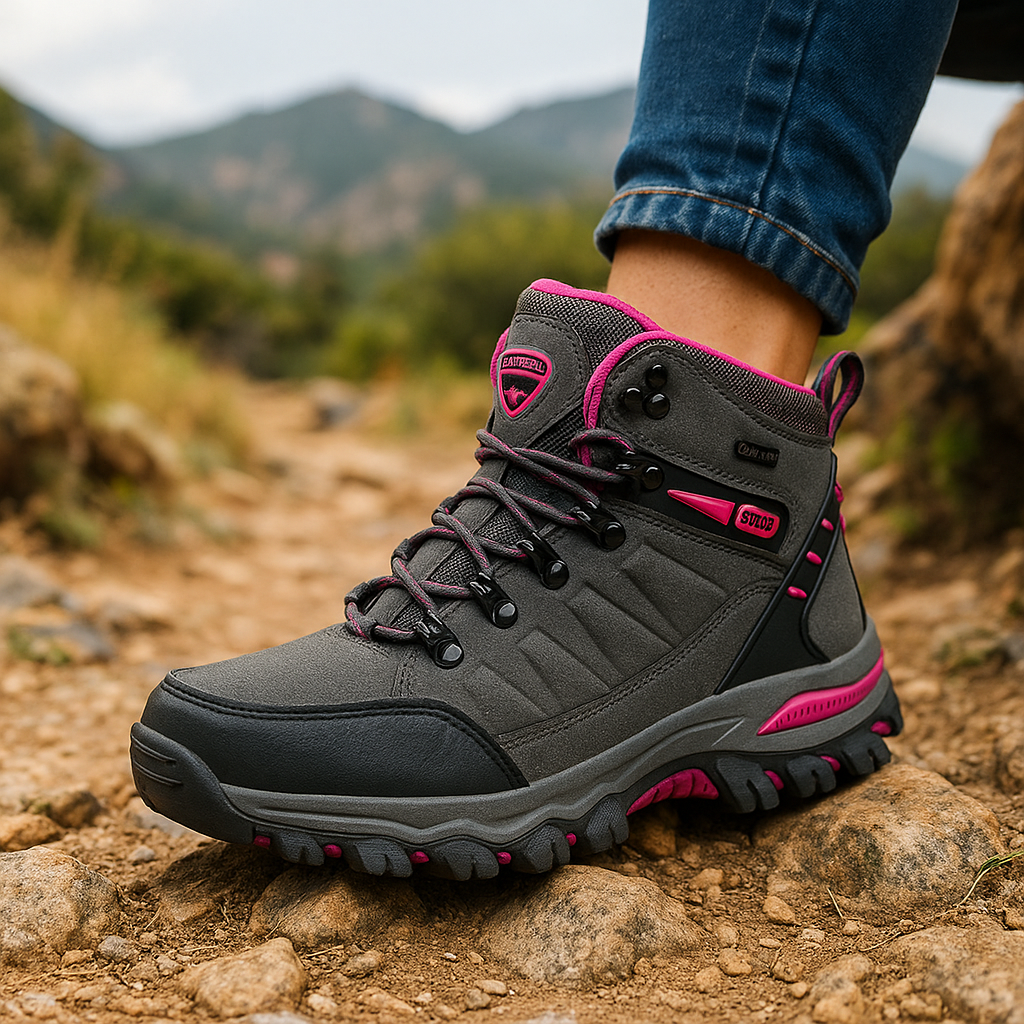 Damskie traperki outdoor trekkingowe