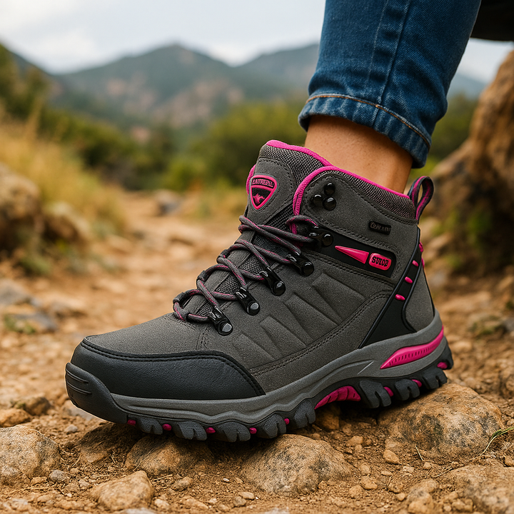 Damskie traperki outdoor trekkingowe