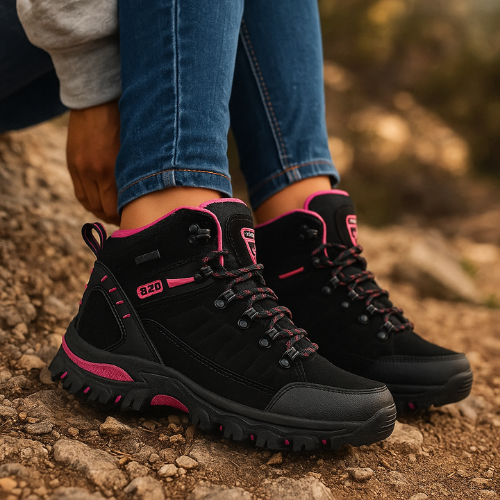 Damskie traperki outdoor trekkingowe