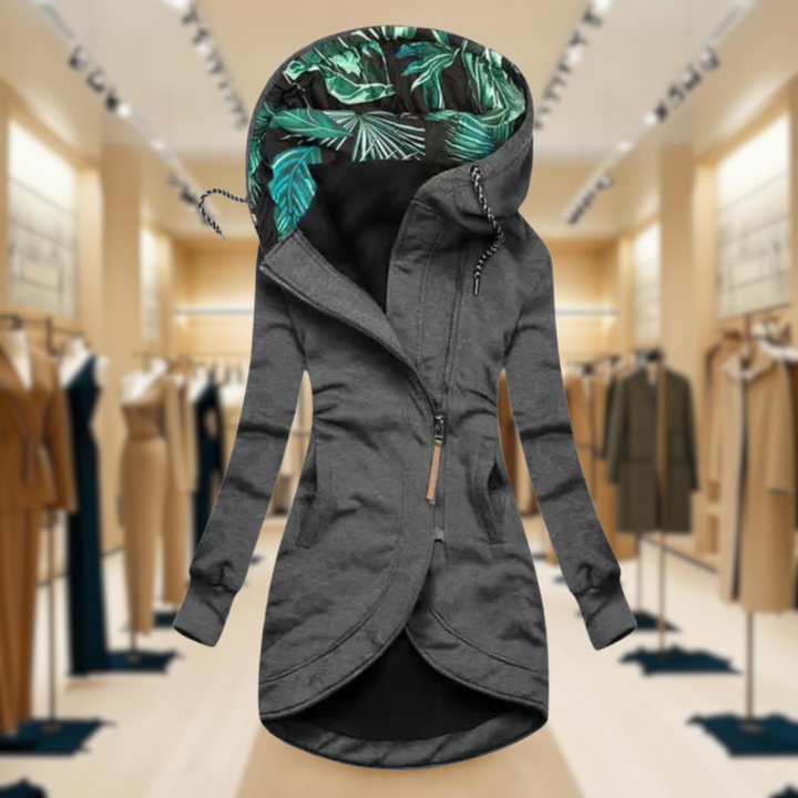 Damski Długi Płaszcz Przeciwdeszczowy Klasyczny i Cienki