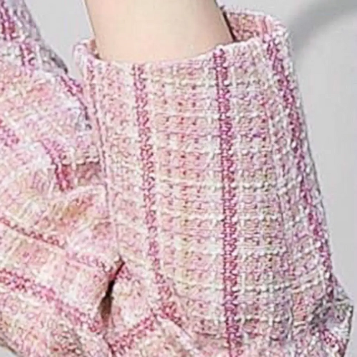 Damska Elegant Kraciasta Marynarka