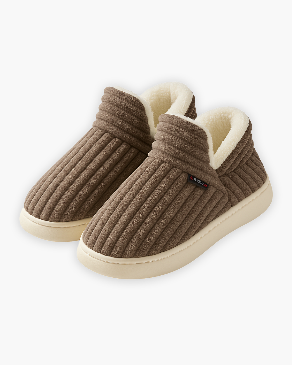 Damskie kapcie zimowe z miękkim wnętrzem