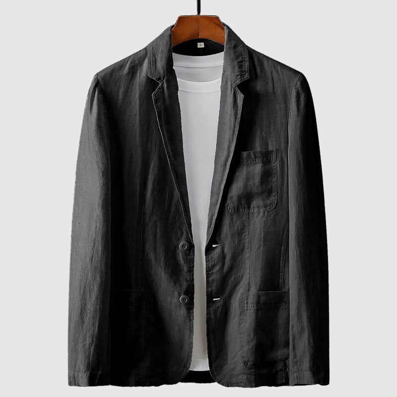 Męska Klasyczna Marynarka Codzienna Nowoczesna