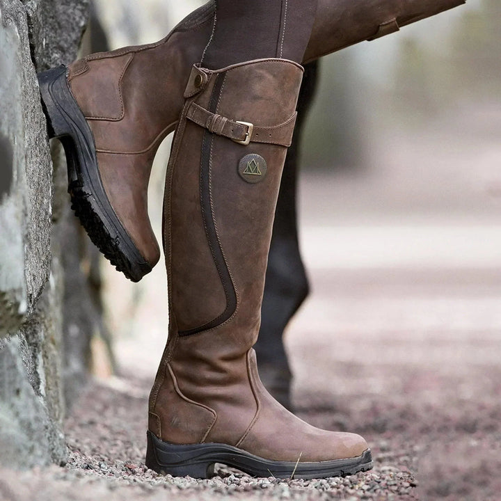 Damskie Ochronne Buty Zimowe Wysokie Antypoślizgowe