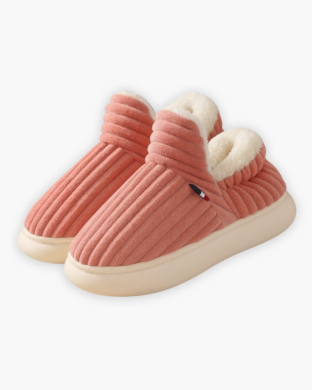 Damskie kapcie zimowe z miękkim wnętrzem