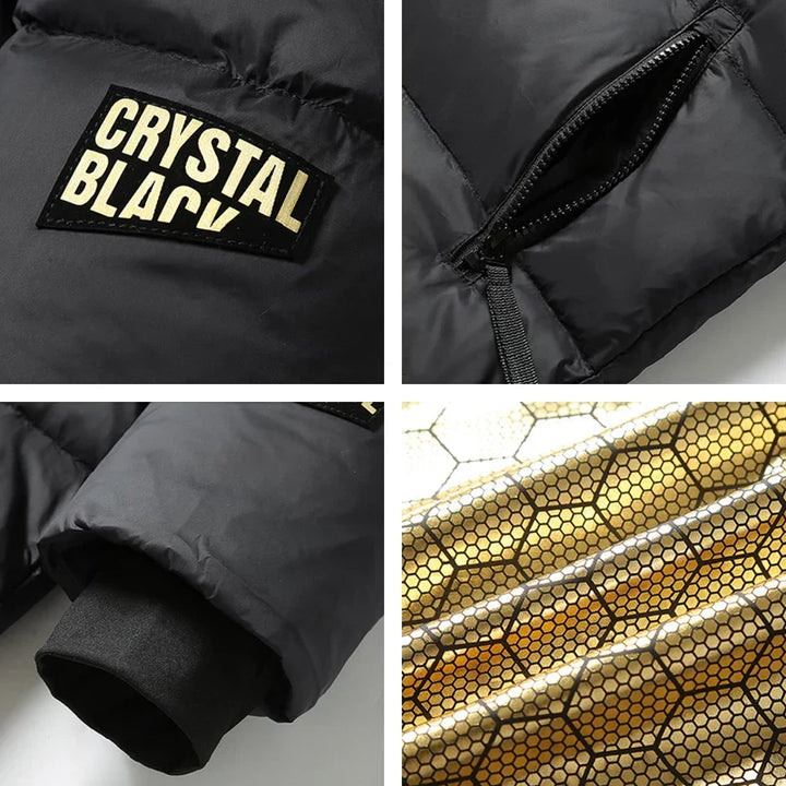 Męska Długa Kurtka Zimowa | Funkcjonalna Outdoorowa