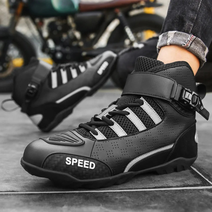 Męskie sportowe wygodne buty motocyklowe