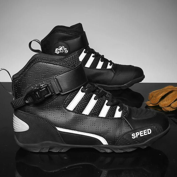 Męskie sportowe wygodne buty motocyklowe
