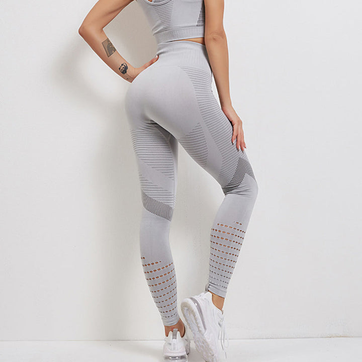 Damskie Legginsy Treningowe z Wysokim Stanem