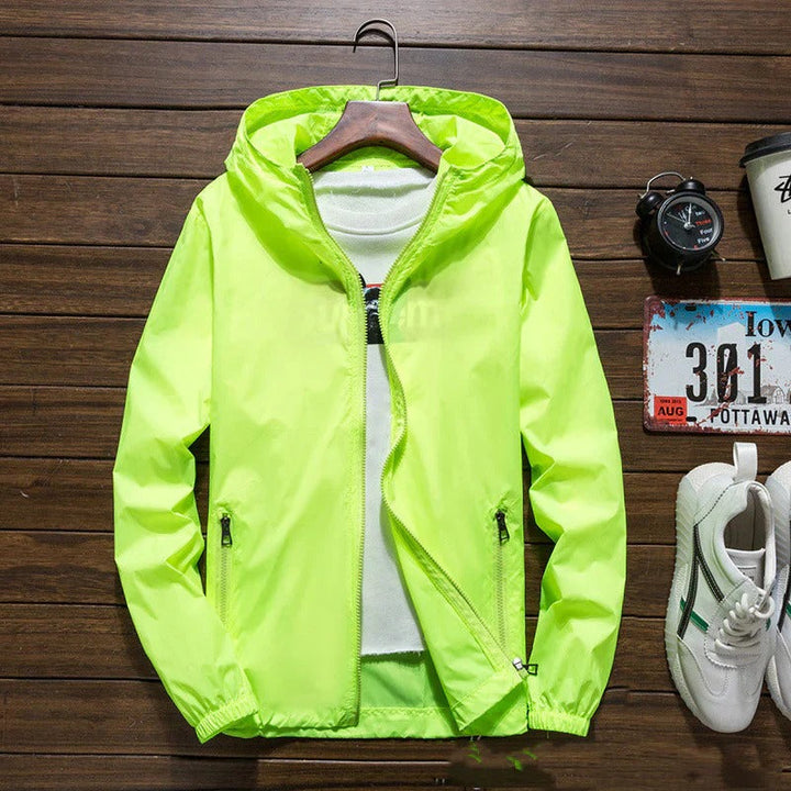 Męska Zimowa Kurtka Wiatrówka | Lekka Kurtka Przeciwdeszczowa