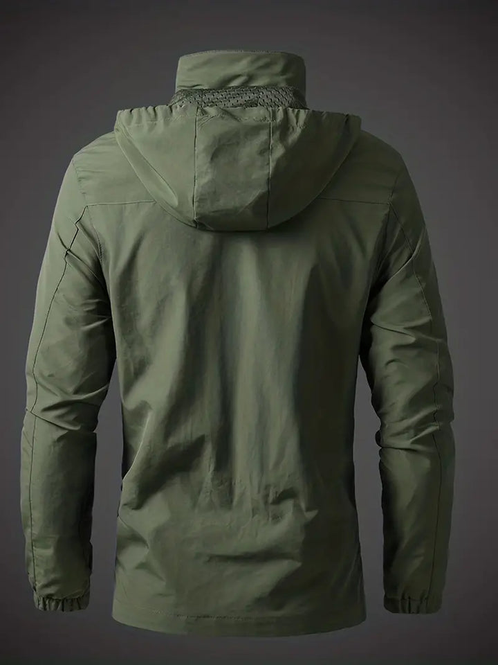 Męska Kurtka Przeciwdeszczowa Outdoor | Lekka Kurtka Wiatrówka