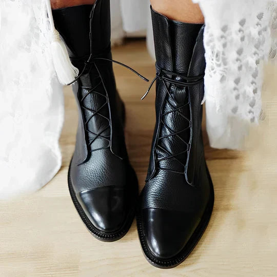 Damskie Kowbojskie Buty Bojowe Wygodne