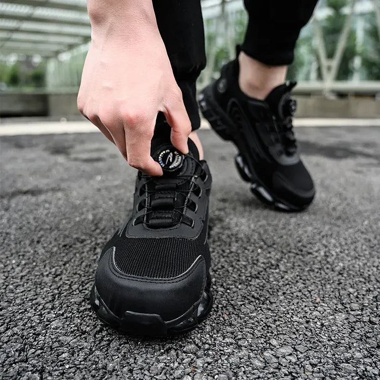 Męskie Bezpieczne Buty Sportowe Antypoślizgowe