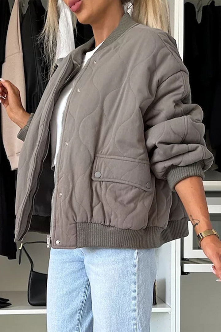 Damska modna kurtka jesienna casualowa