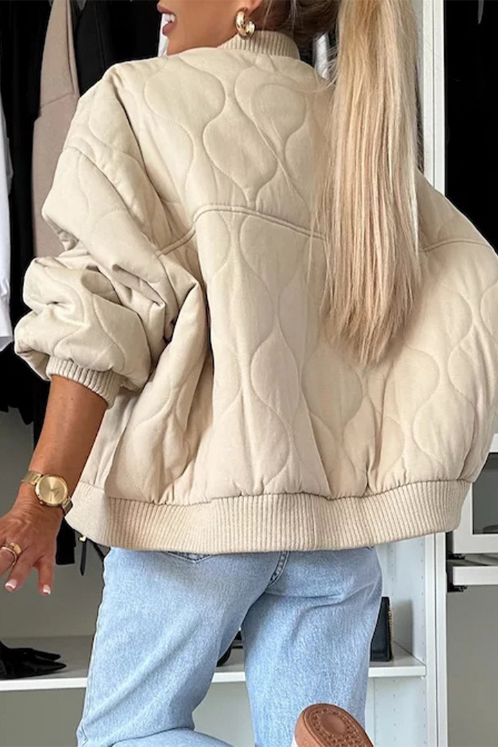 Damska modna kurtka jesienna casualowa