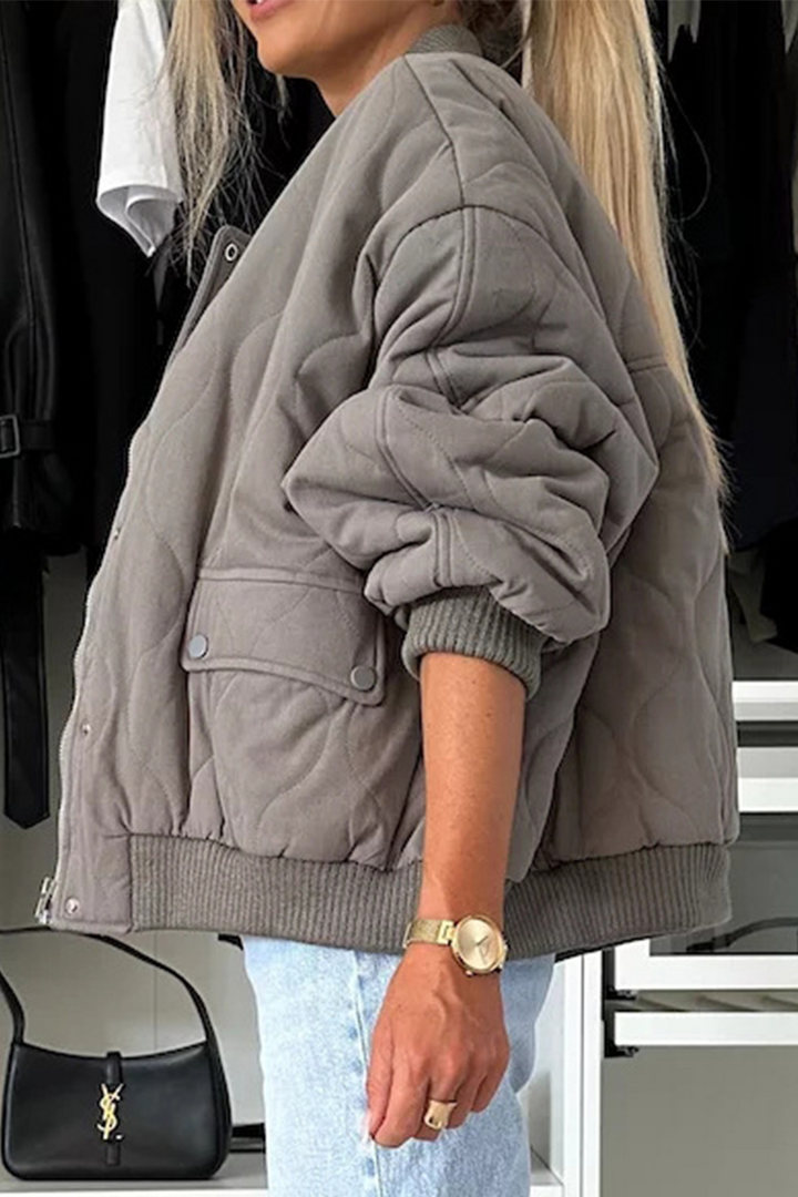 Damska modna kurtka jesienna casualowa