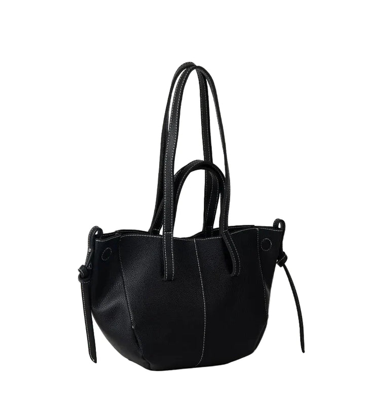 Duża tote torba na ramię w stylu vintage do codziennego użytku