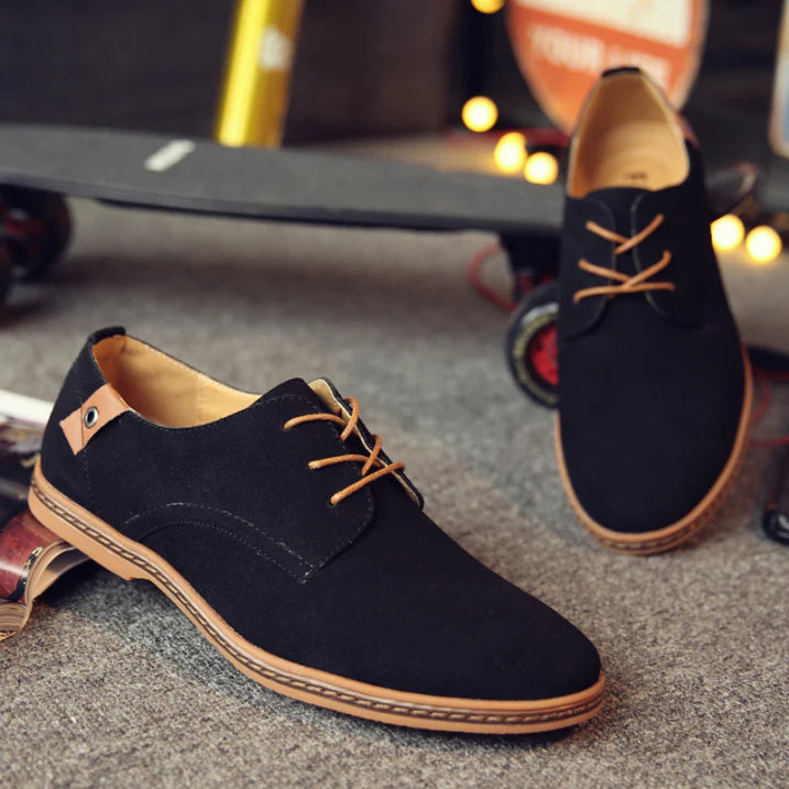 Męskie buty wizytowe modne lekkie