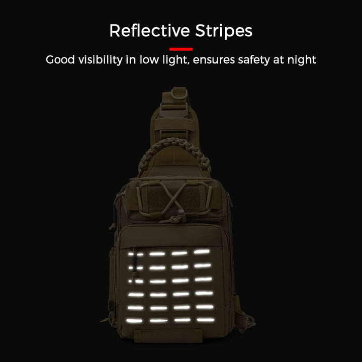 Kompaktowa torba wędkarska z wieloma kieszeniami