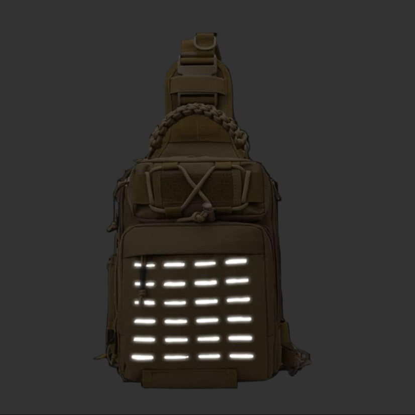 Kompaktowa torba wędkarska z wieloma kieszeniami