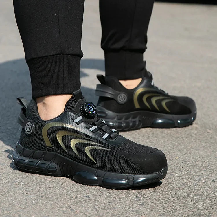 Męskie Bezpieczne Buty Sportowe Antypoślizgowe