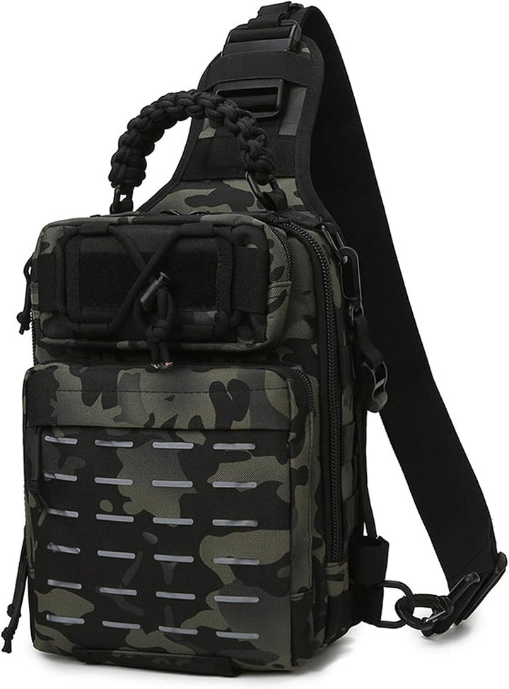 Kompaktowa torba wędkarska z wieloma kieszeniami