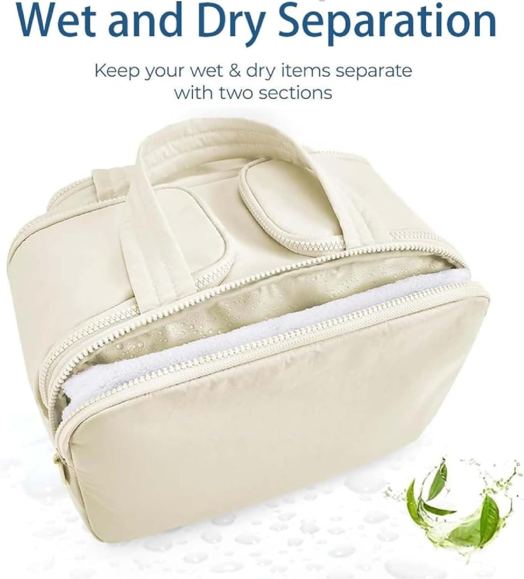 Duża wodoodporna podróżna kosmetyczka organizer