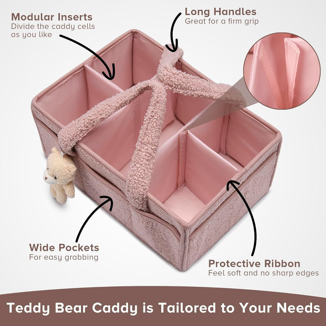 Pluszowy organizator kosz do przechowywania pieluch dla niemowląt