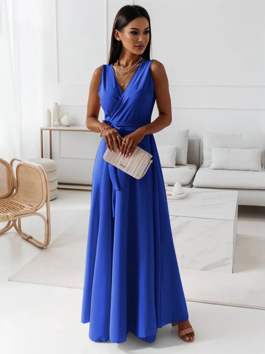Damska Elegancka Suknia Wieczorowa | Maxi