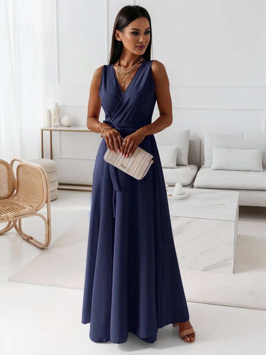 Damska Elegancka Suknia Wieczorowa | Maxi