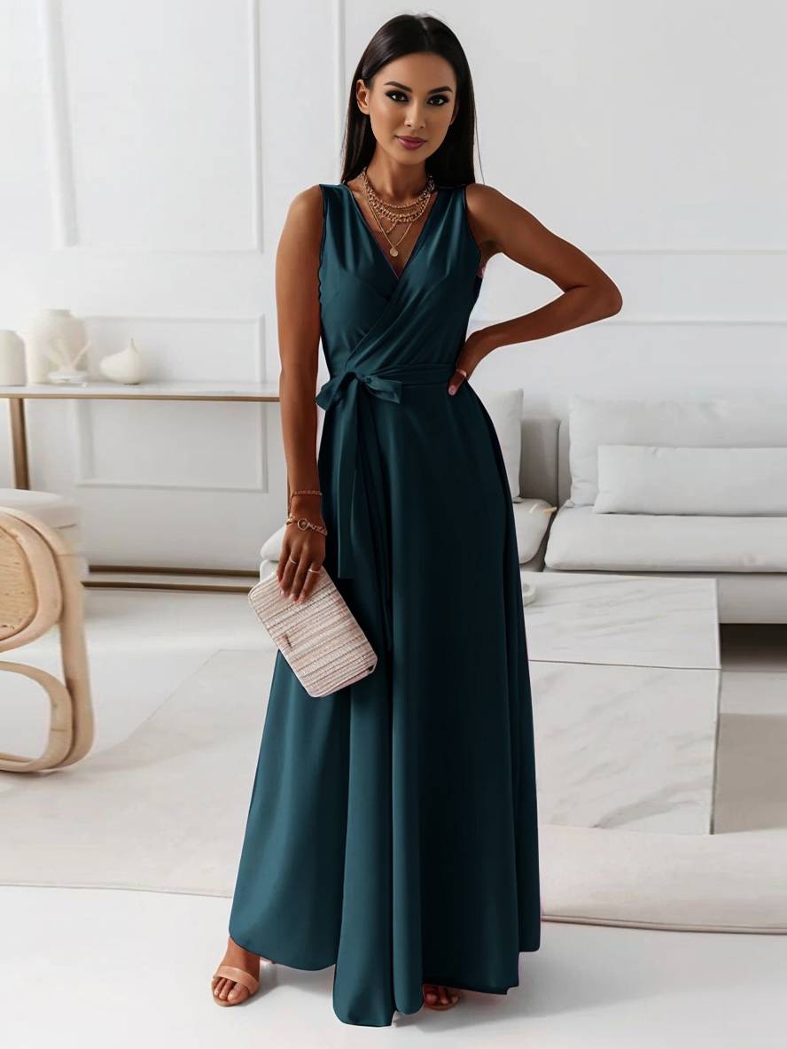 Damska Elegancka Suknia Wieczorowa | Maxi