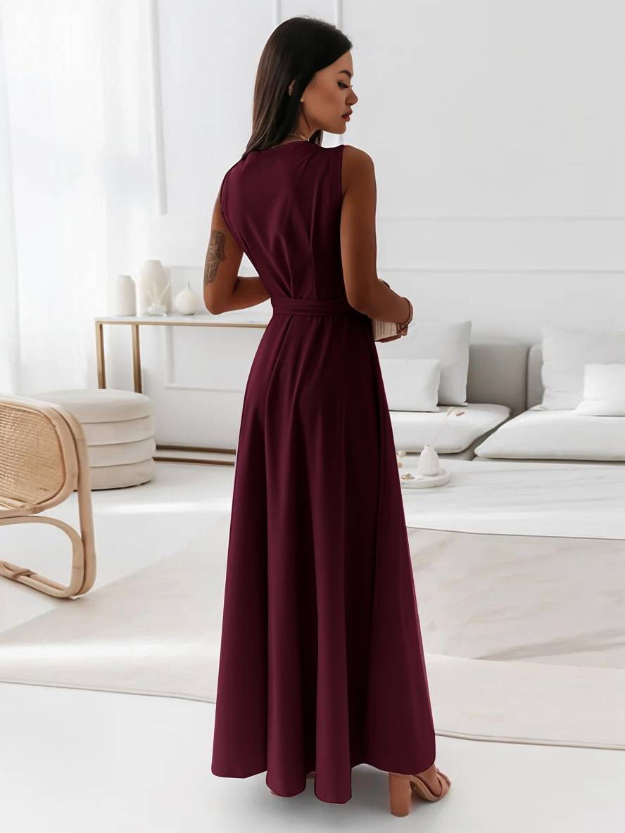 Damska Elegancka Suknia Wieczorowa | Maxi