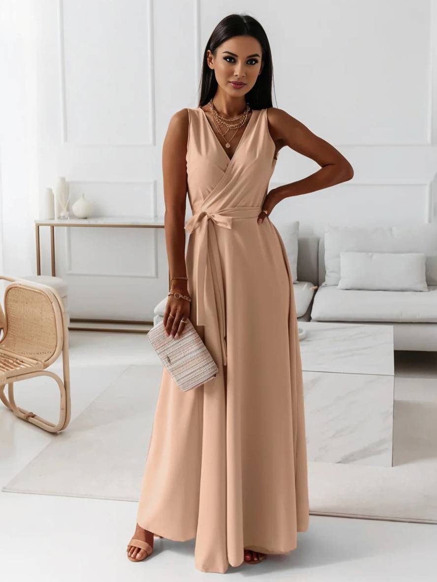 Damska Elegancka Suknia Wieczorowa | Maxi