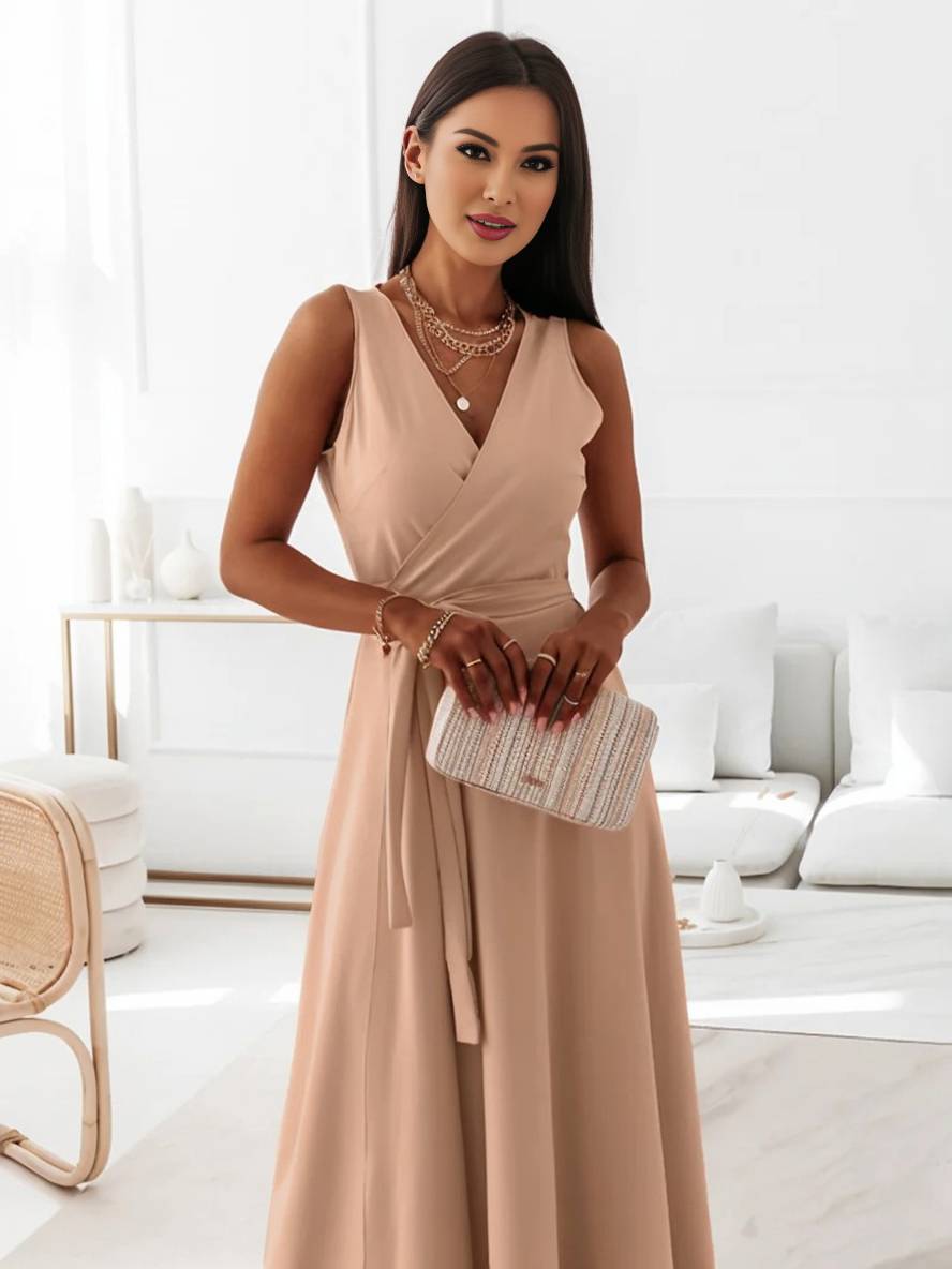 Damska Elegancka Suknia Wieczorowa | Maxi