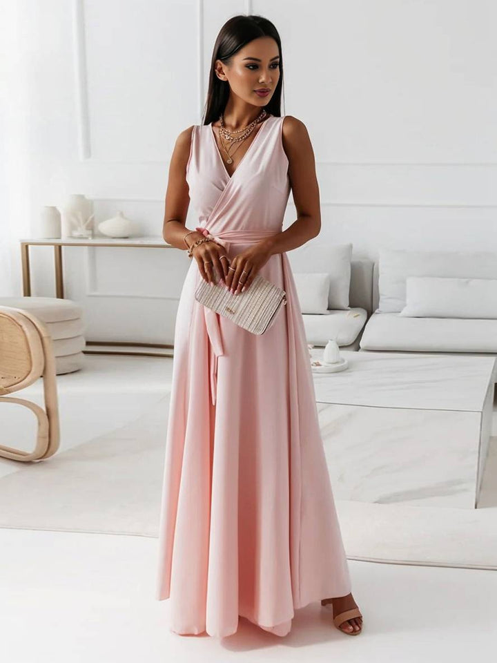 Damska Elegancka Suknia Wieczorowa | Maxi