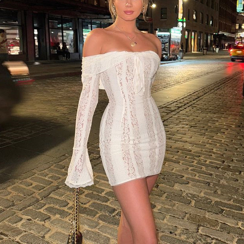 Wyjątkowa sukienka na wesele wieczorowa asymetryczna mini