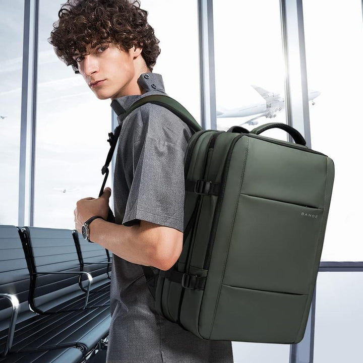 Męski Rozszerzalny Plecak Podróżny - Wodoodporny i wielofunkcyjny