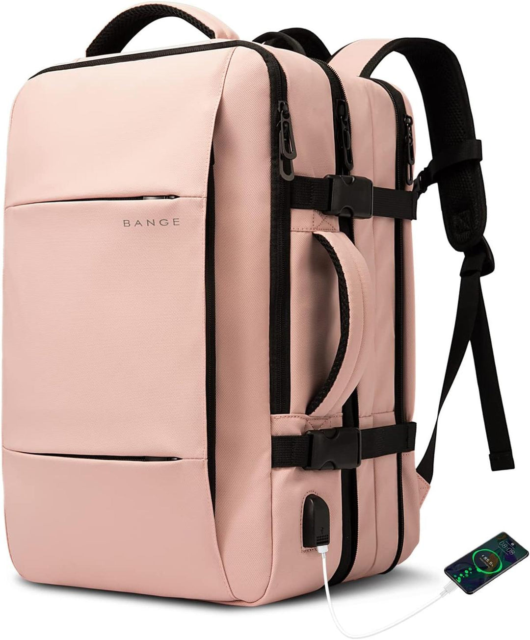 Męski Rozszerzalny Plecak Podróżny - Wodoodporny i wielofunkcyjny