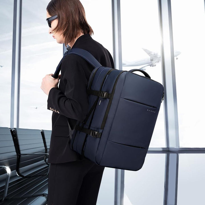 Męski Rozszerzalny Plecak Podróżny - Wodoodporny i wielofunkcyjny