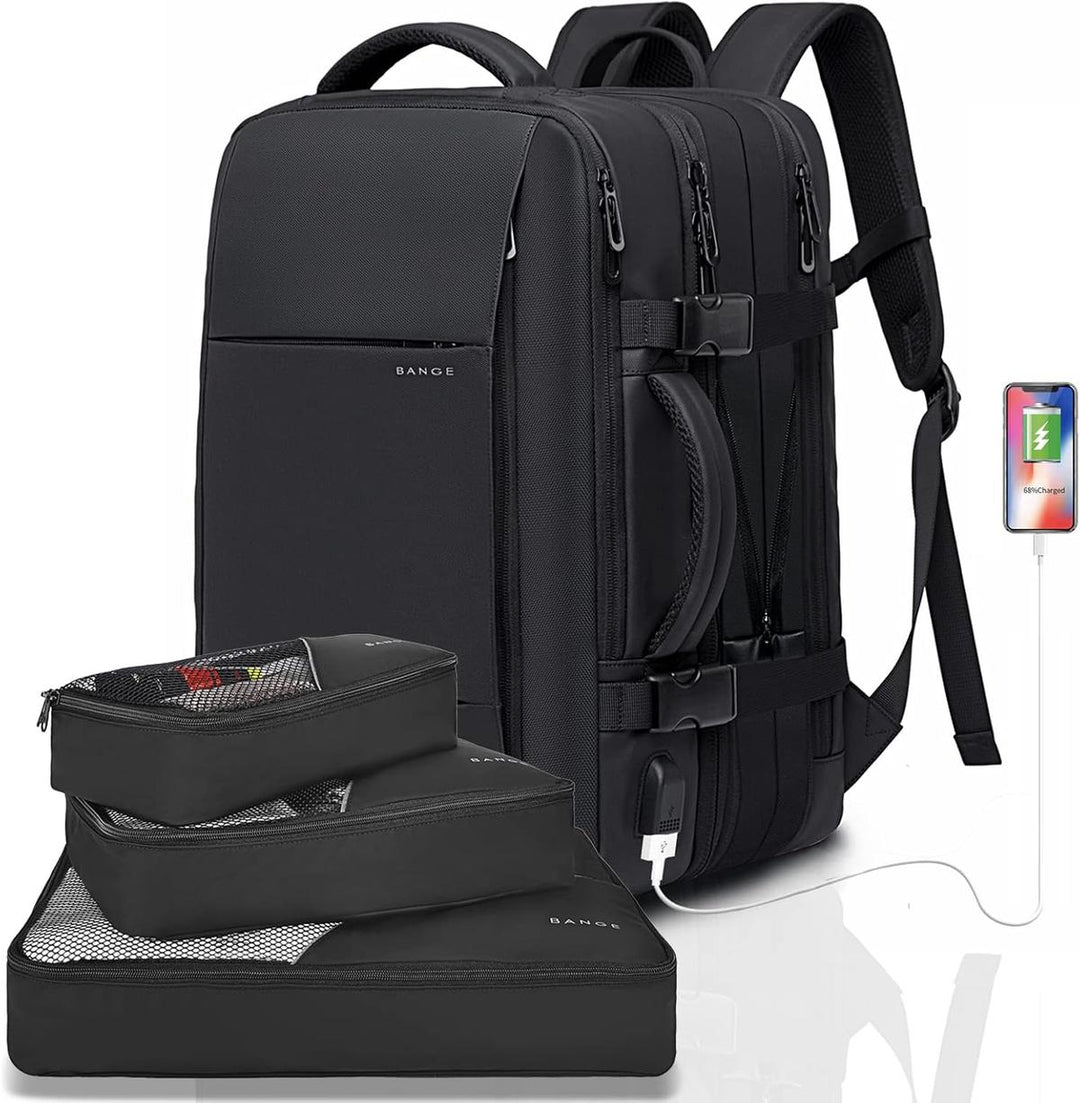 Męski Rozszerzalny Plecak Podróżny - Wodoodporny i wielofunkcyjny