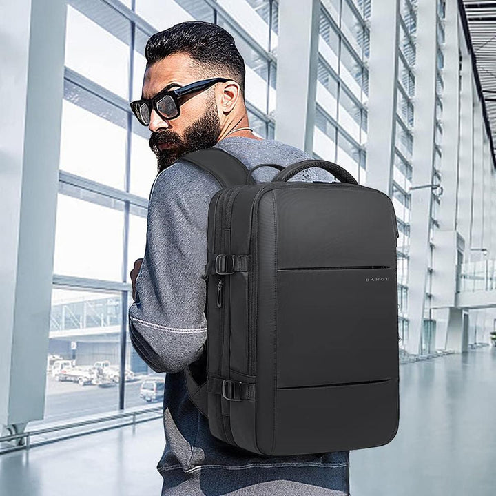 Męski Rozszerzalny Plecak Podróżny - Wodoodporny i wielofunkcyjny