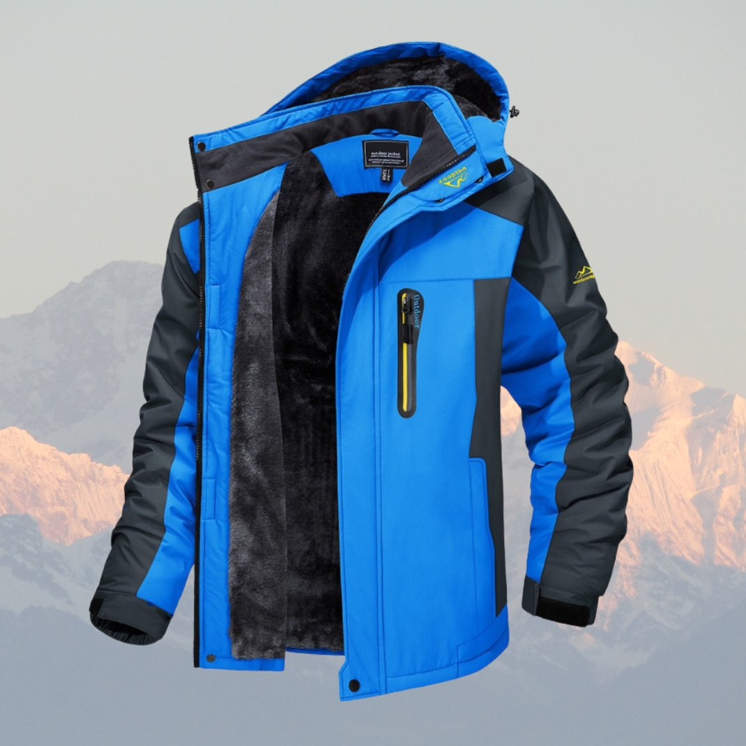 Męska Kurtka Zimowa | Sportowa Outdoorowa
