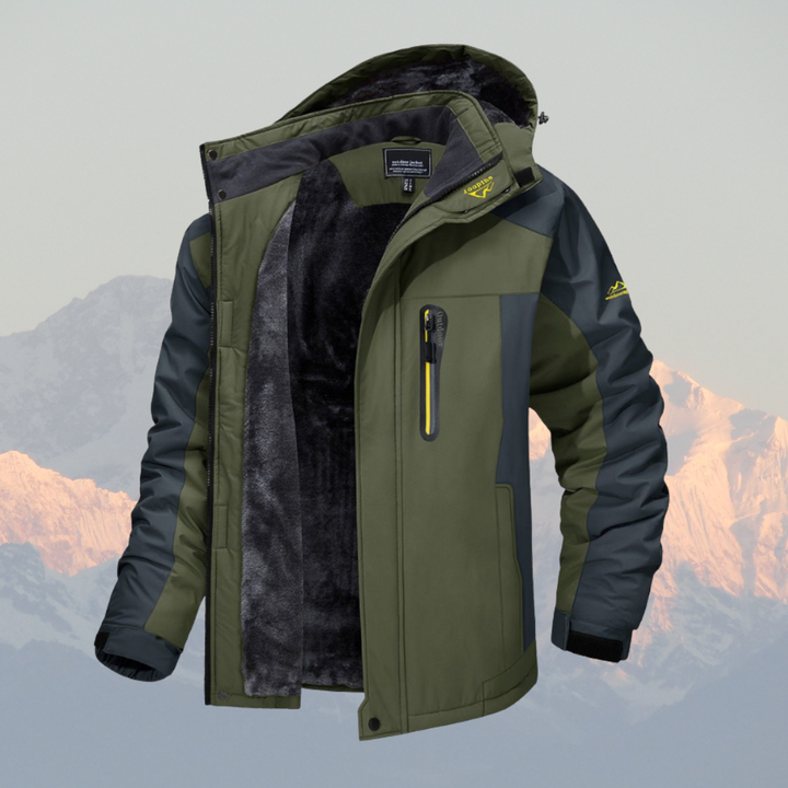 Męska Kurtka Zimowa | Sportowa Outdoorowa
