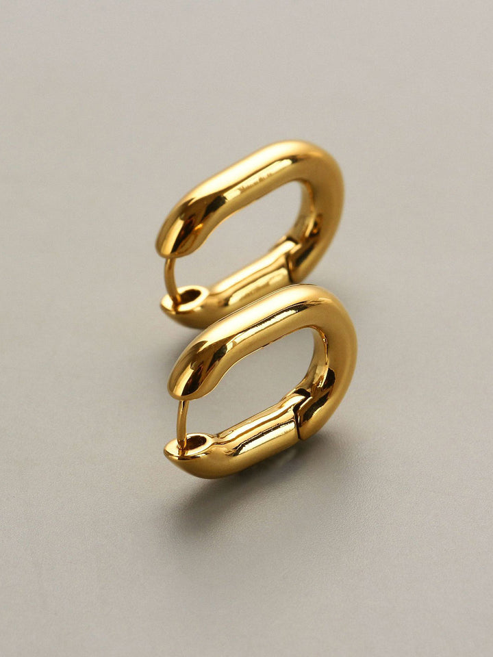 Nowoczesne prostokątne kolczyki damskie