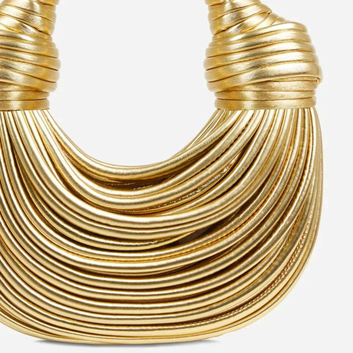 Modna stylowa damska węzłem torebka