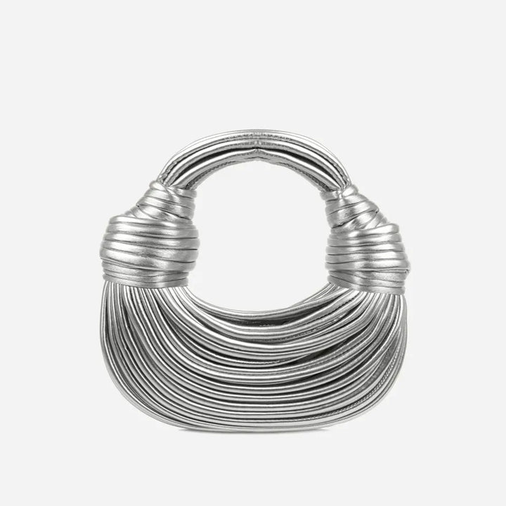 Modna stylowa damska węzłem torebka