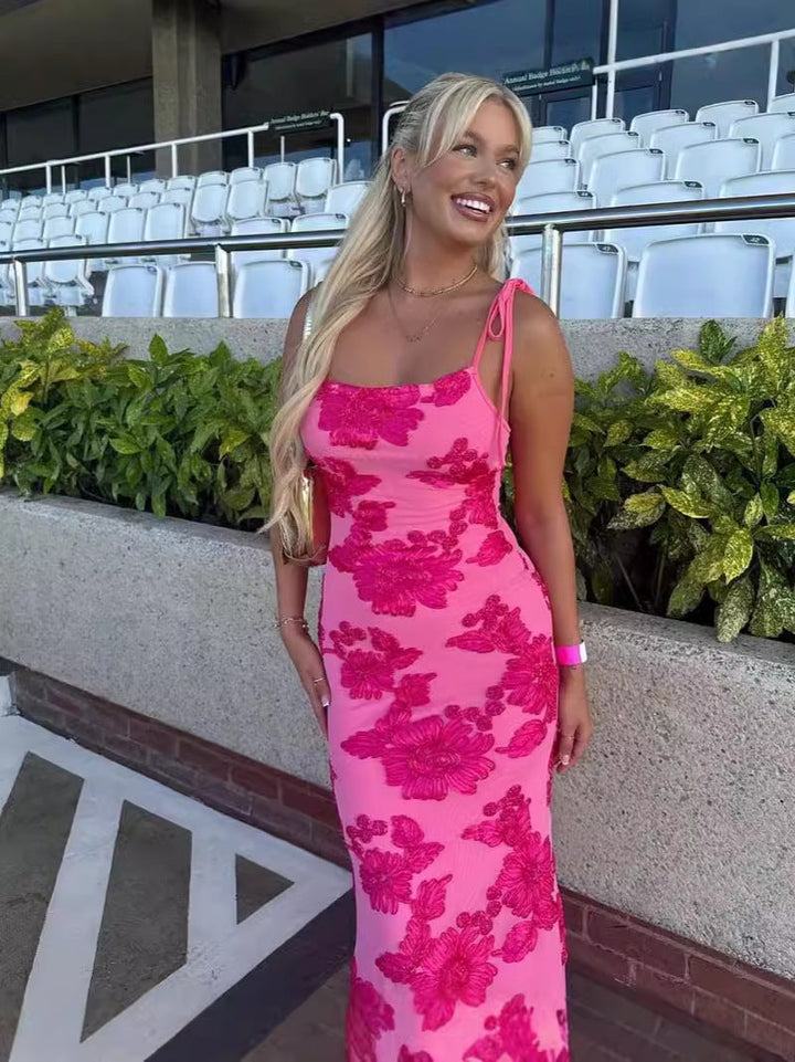 Sukienka na wesele wieczorowa stylowa maxi do ziemi