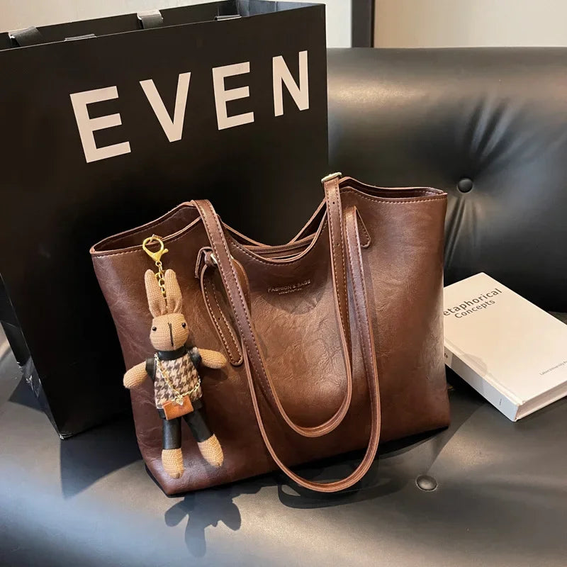 Nowoczesna Torebka Damska Shopper na Ramię