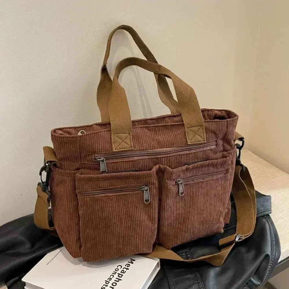 Wszechstronna miejska torba z regulowanym paskiem